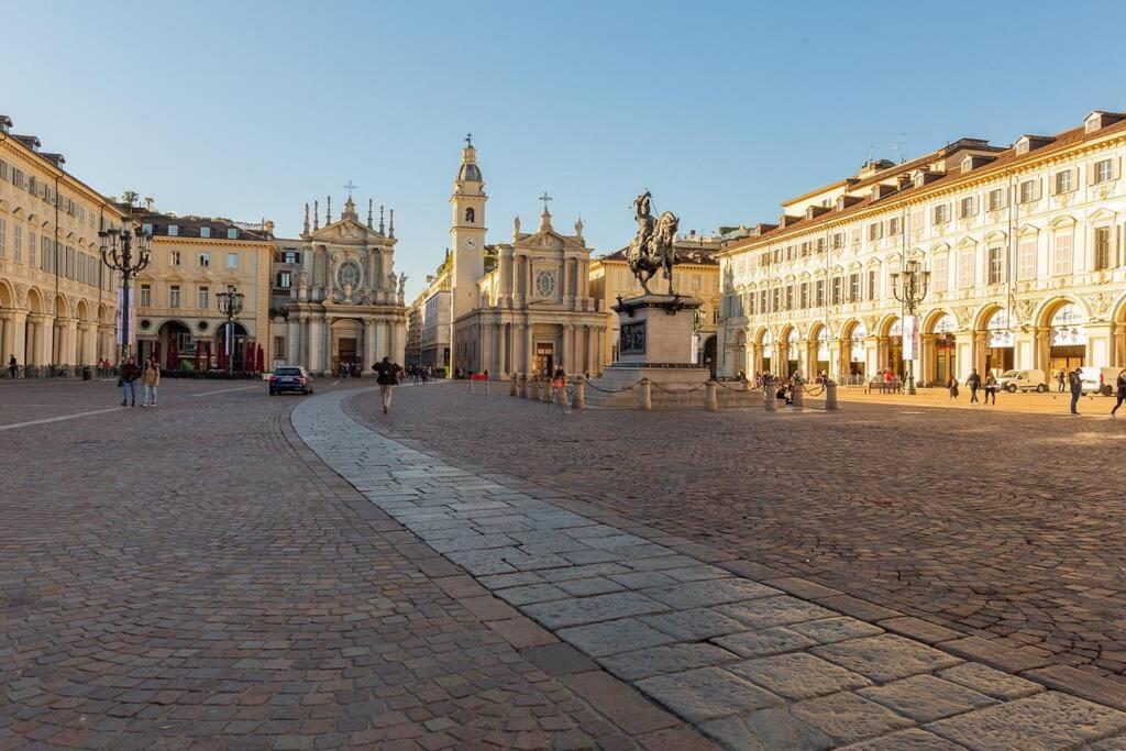 Splendido Appartamento In Piazza San Carlo 토리노 외부 사진